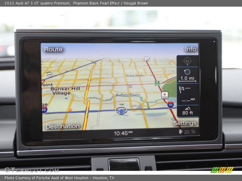 Navigation of 2013 A7 3.0T quattro Premium