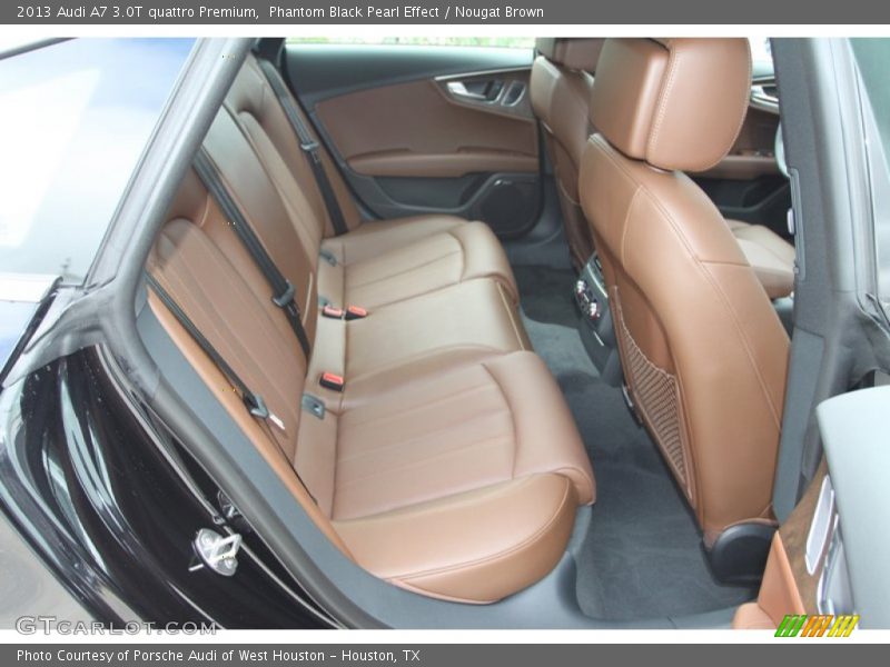 Rear Seat of 2013 A7 3.0T quattro Premium