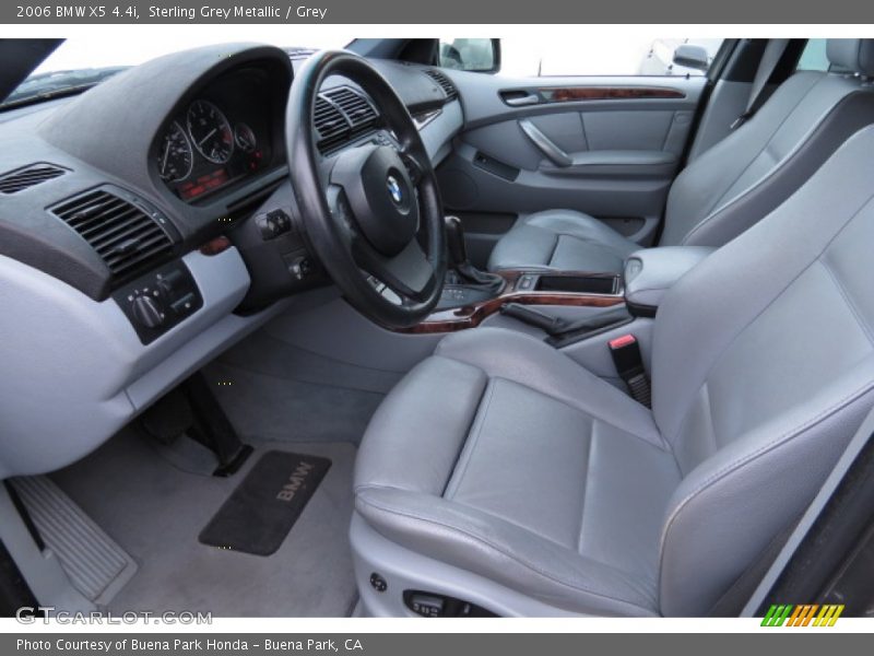 Sterling Grey Metallic / Grey 2006 BMW X5 4.4i
