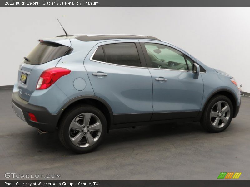 Glacier Blue Metallic / Titanium 2013 Buick Encore