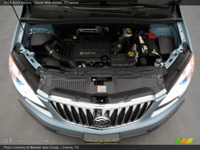 Glacier Blue Metallic / Titanium 2013 Buick Encore