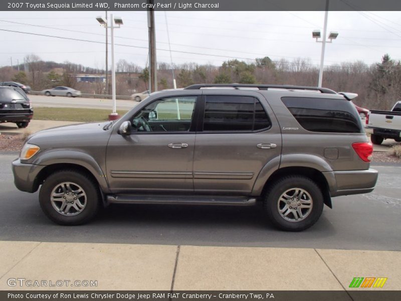 Phantom Gray Pearl / Light Charcoal 2007 Toyota Sequoia Limited 4WD