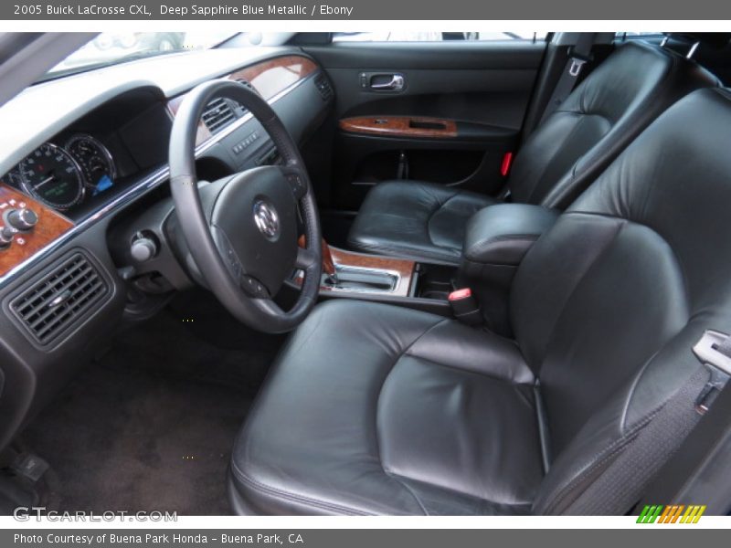 Front Seat of 2005 LaCrosse CXL