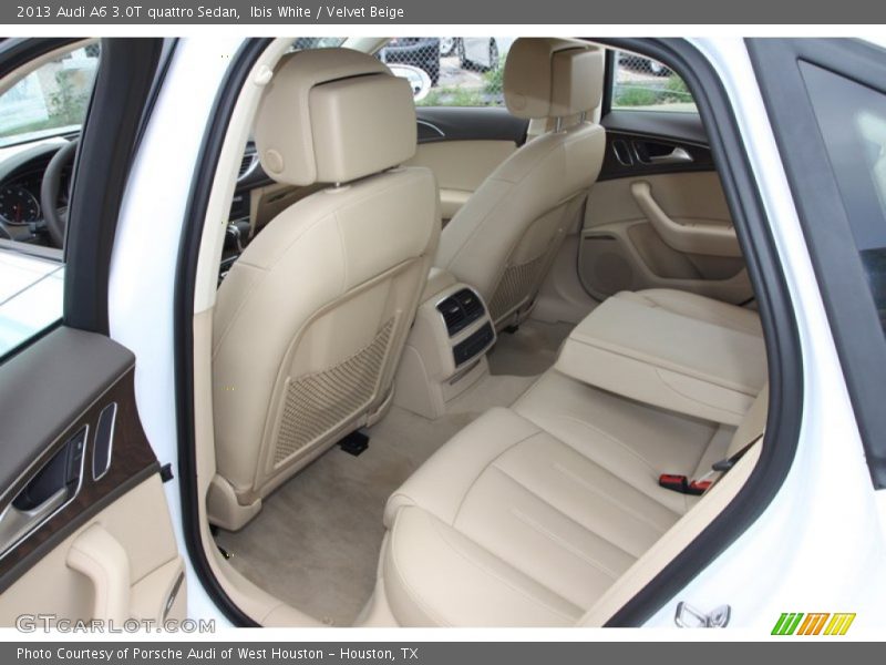 Ibis White / Velvet Beige 2013 Audi A6 3.0T quattro Sedan