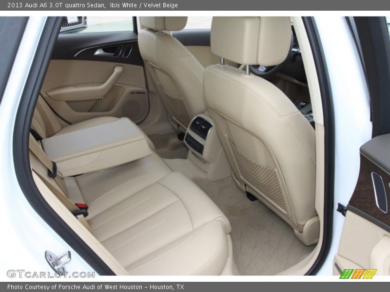 Ibis White / Velvet Beige 2013 Audi A6 3.0T quattro Sedan