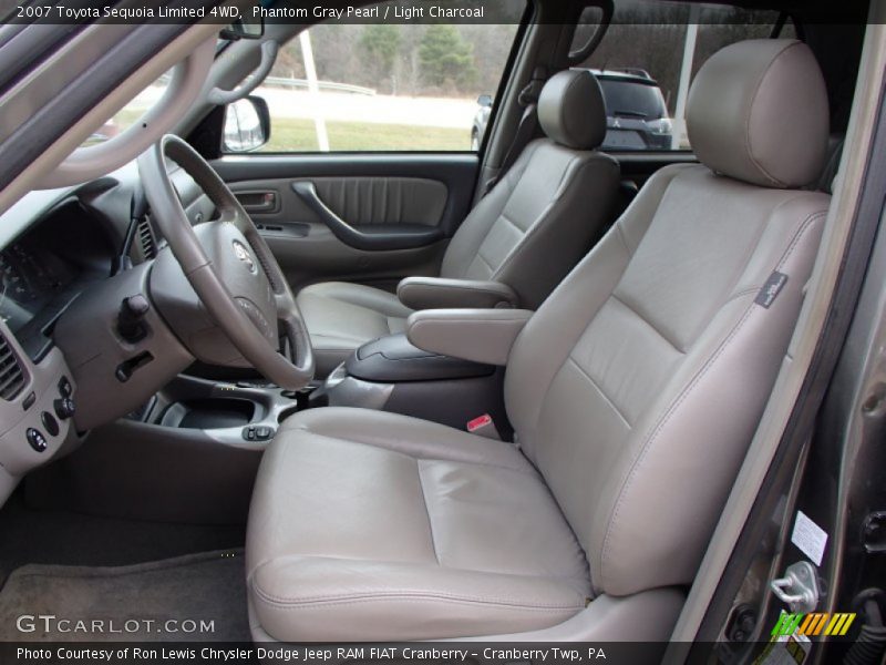  2007 Sequoia Limited 4WD Light Charcoal Interior