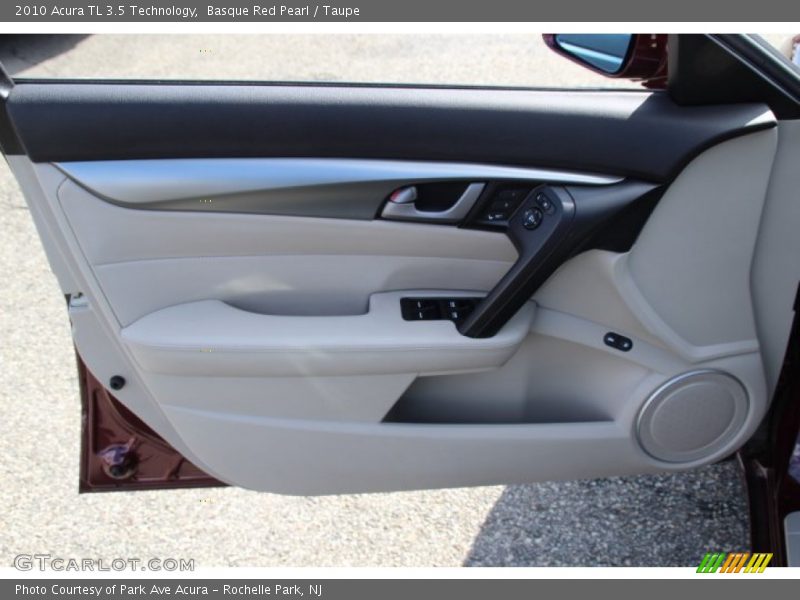 Basque Red Pearl / Taupe 2010 Acura TL 3.5 Technology