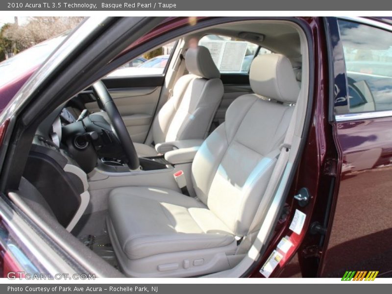 Basque Red Pearl / Taupe 2010 Acura TL 3.5 Technology