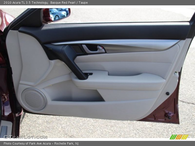 Basque Red Pearl / Taupe 2010 Acura TL 3.5 Technology