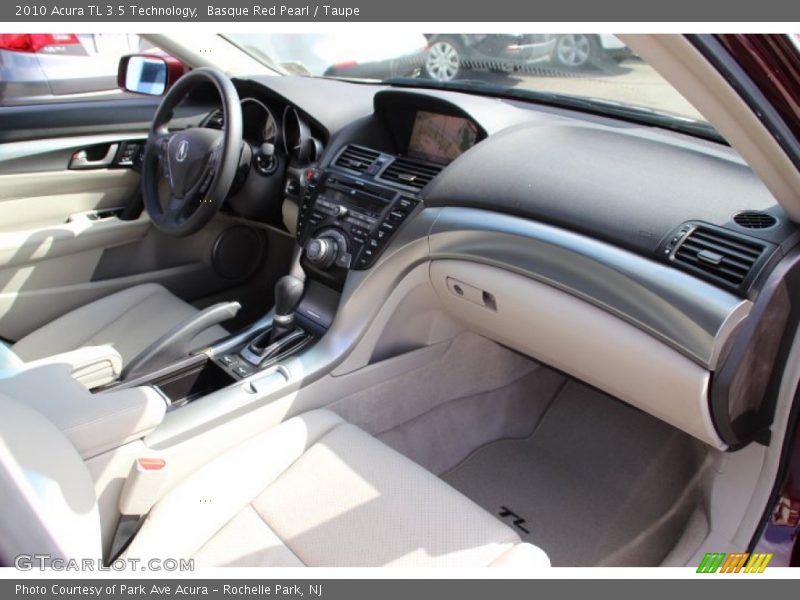 Basque Red Pearl / Taupe 2010 Acura TL 3.5 Technology