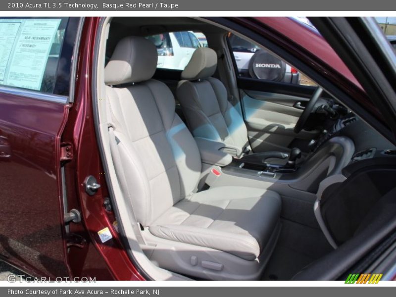 Basque Red Pearl / Taupe 2010 Acura TL 3.5 Technology
