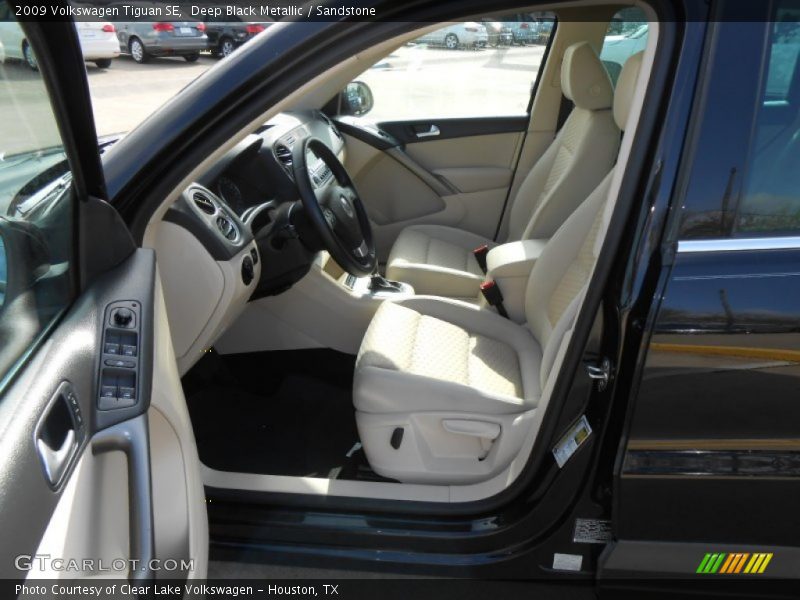  2009 Tiguan SE Sandstone Interior