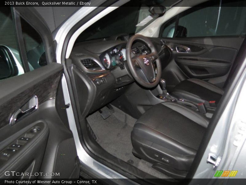 Quicksilver Metallic / Ebony 2013 Buick Encore
