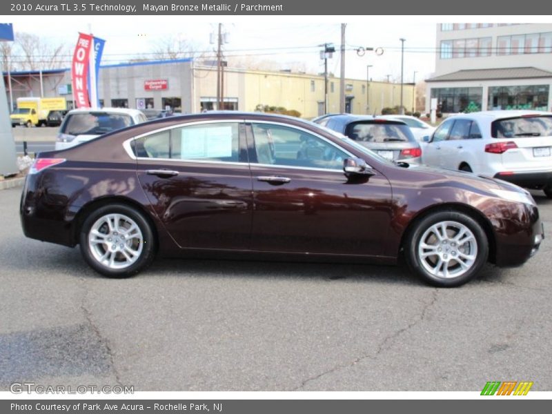 Mayan Bronze Metallic / Parchment 2010 Acura TL 3.5 Technology