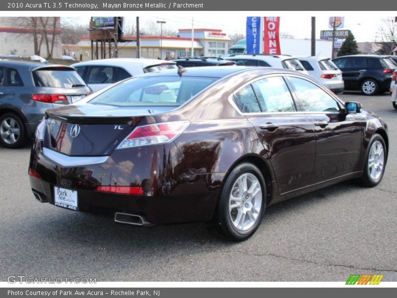 Mayan Bronze Metallic / Parchment 2010 Acura TL 3.5 Technology