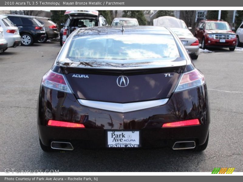 Mayan Bronze Metallic / Parchment 2010 Acura TL 3.5 Technology
