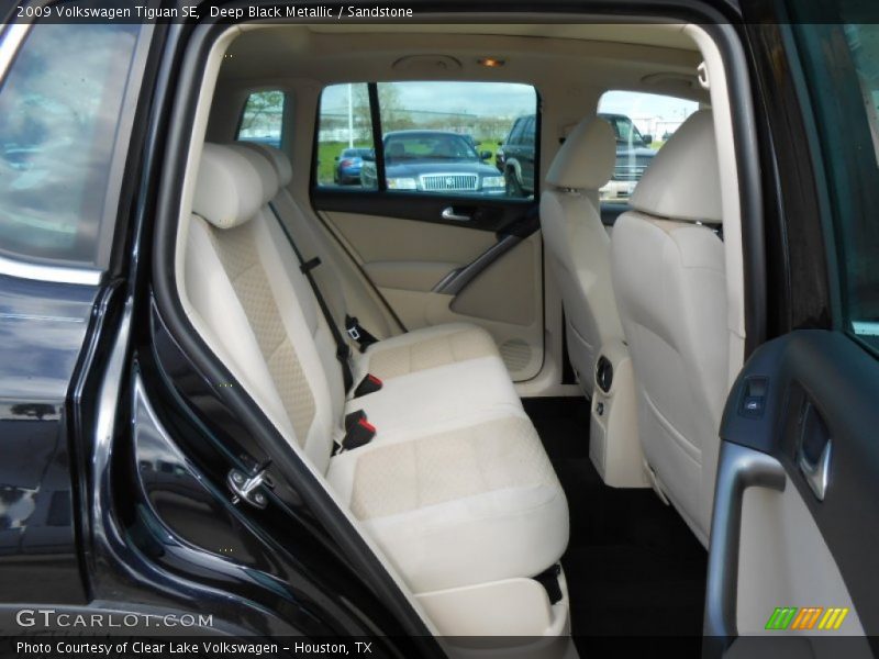 Rear Seat of 2009 Tiguan SE