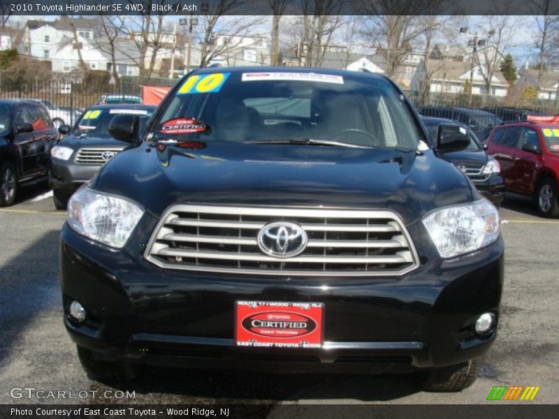 Black / Ash 2010 Toyota Highlander SE 4WD