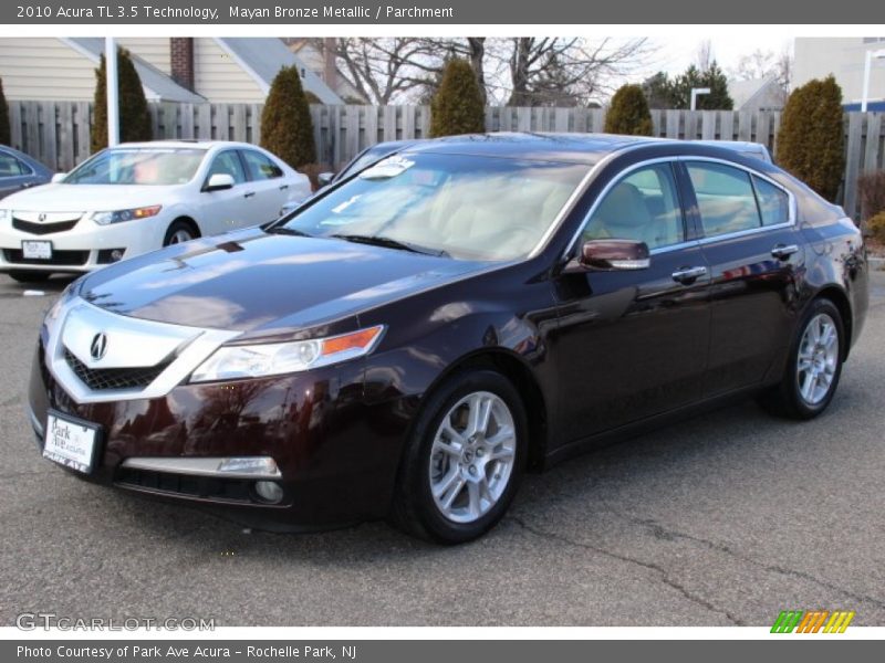 Mayan Bronze Metallic / Parchment 2010 Acura TL 3.5 Technology