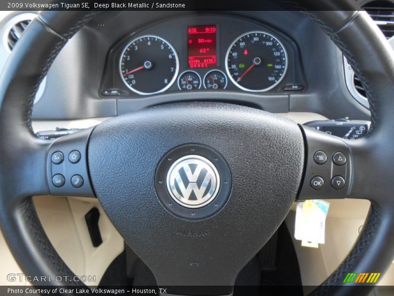  2009 Tiguan SE Steering Wheel