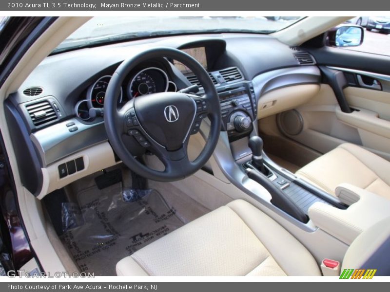 Mayan Bronze Metallic / Parchment 2010 Acura TL 3.5 Technology