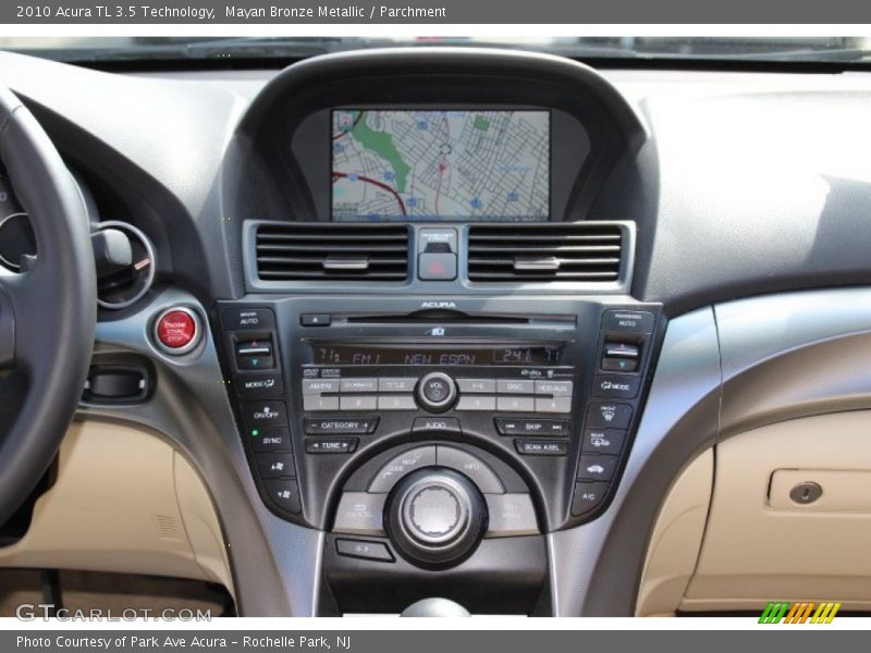 Mayan Bronze Metallic / Parchment 2010 Acura TL 3.5 Technology