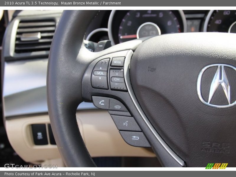 Mayan Bronze Metallic / Parchment 2010 Acura TL 3.5 Technology