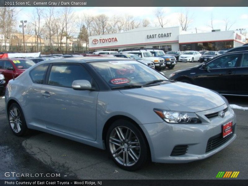 Cement Gray / Dark Charcoal 2011 Scion tC