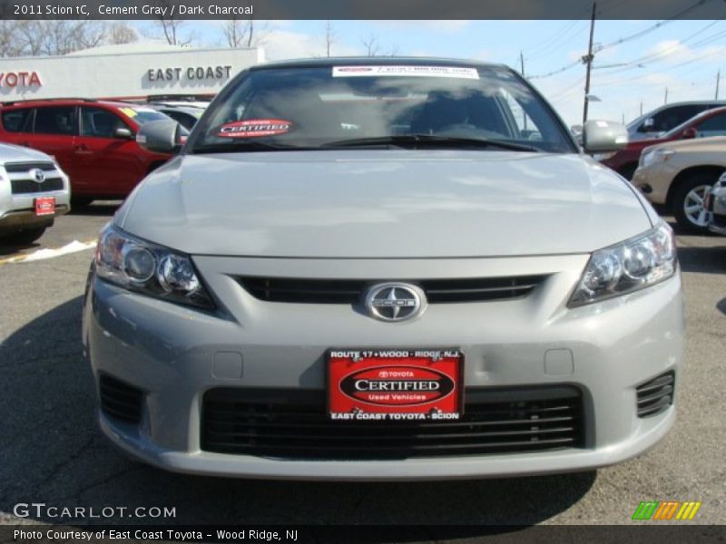 Cement Gray / Dark Charcoal 2011 Scion tC