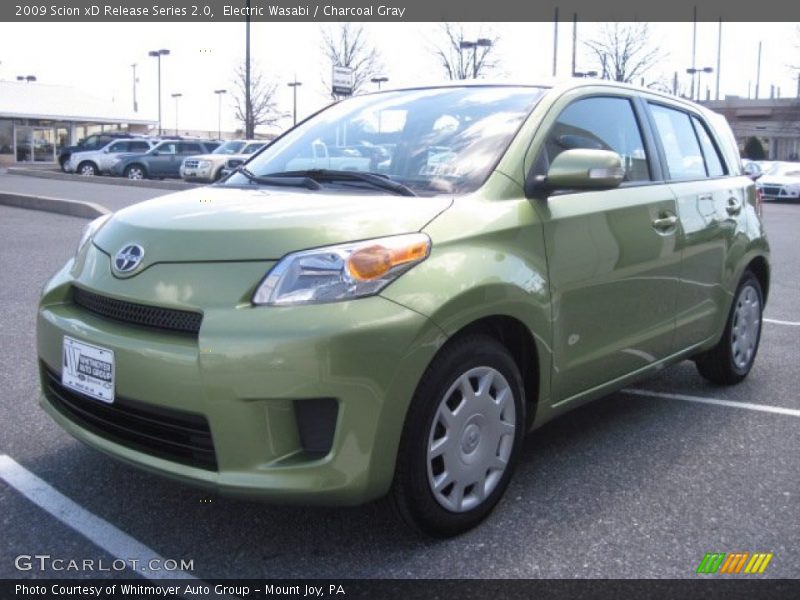 Electric Wasabi / Charcoal Gray 2009 Scion xD Release Series 2.0