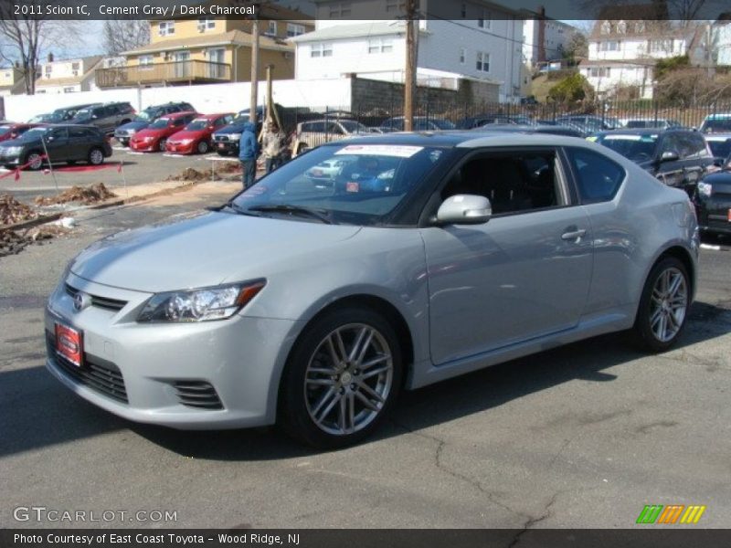Cement Gray / Dark Charcoal 2011 Scion tC