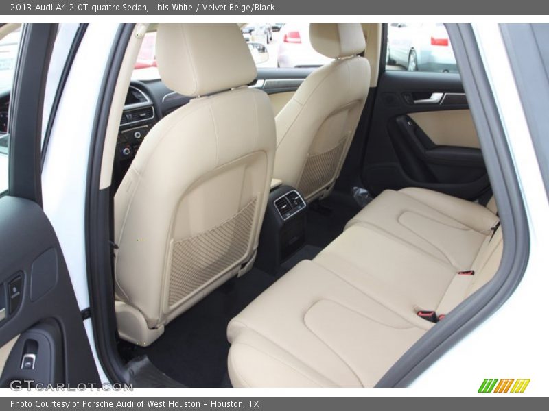 Ibis White / Velvet Beige/Black 2013 Audi A4 2.0T quattro Sedan