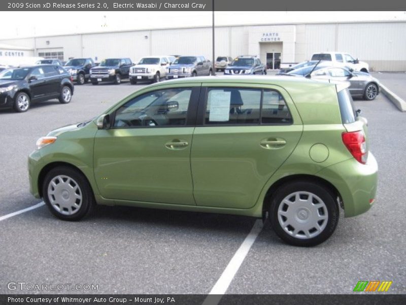 Electric Wasabi / Charcoal Gray 2009 Scion xD Release Series 2.0