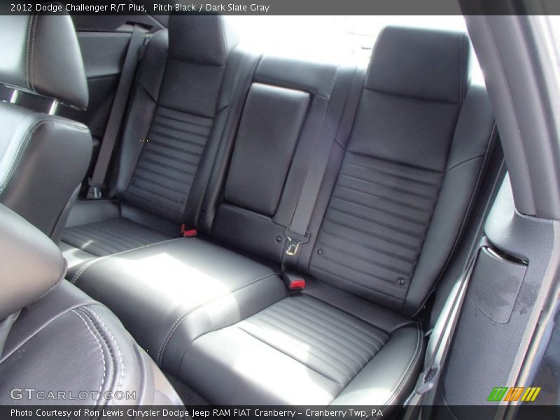 Pitch Black / Dark Slate Gray 2012 Dodge Challenger R/T Plus