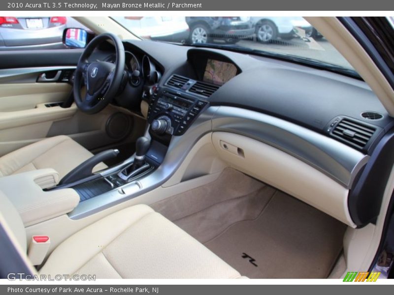 Mayan Bronze Metallic / Parchment 2010 Acura TL 3.5 Technology
