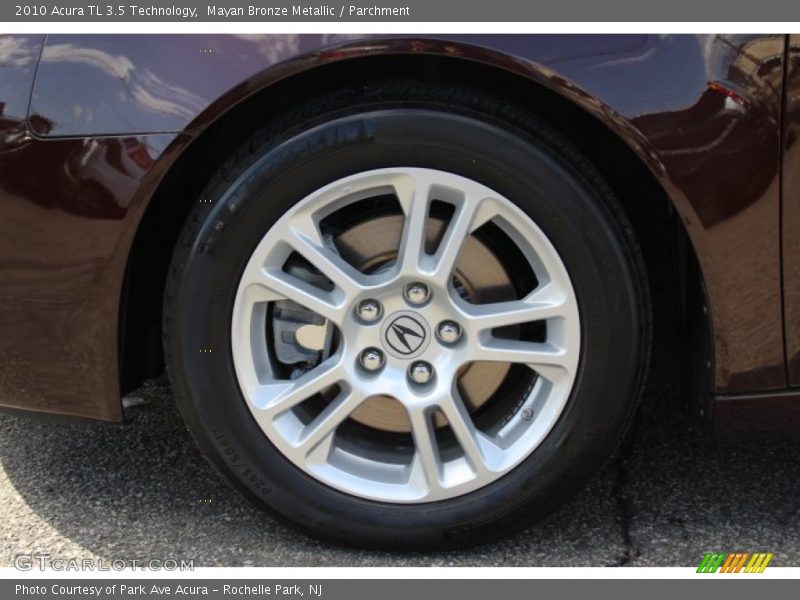 Mayan Bronze Metallic / Parchment 2010 Acura TL 3.5 Technology