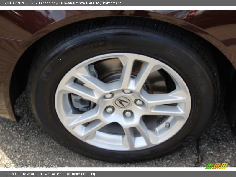 Mayan Bronze Metallic / Parchment 2010 Acura TL 3.5 Technology