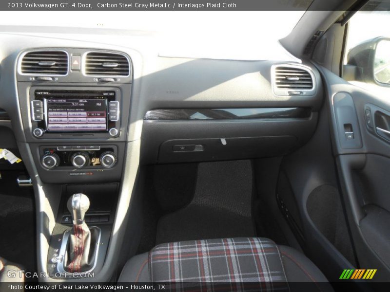 Carbon Steel Gray Metallic / Interlagos Plaid Cloth 2013 Volkswagen GTI 4 Door