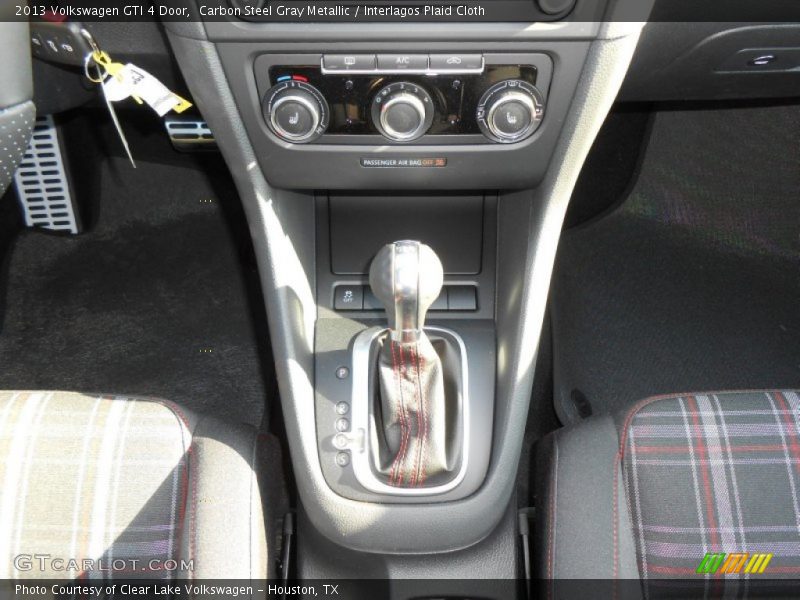 Carbon Steel Gray Metallic / Interlagos Plaid Cloth 2013 Volkswagen GTI 4 Door