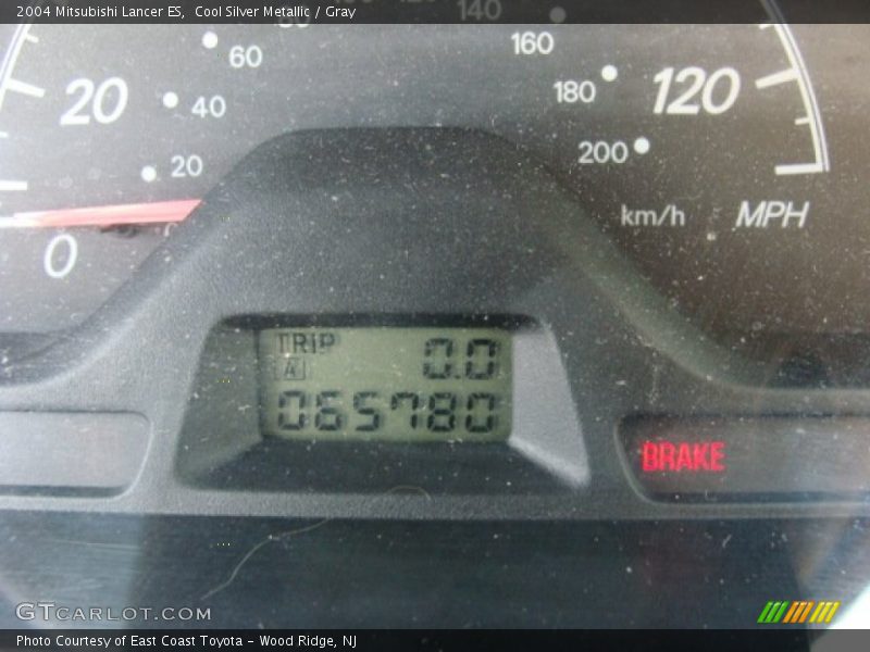 Cool Silver Metallic / Gray 2004 Mitsubishi Lancer ES