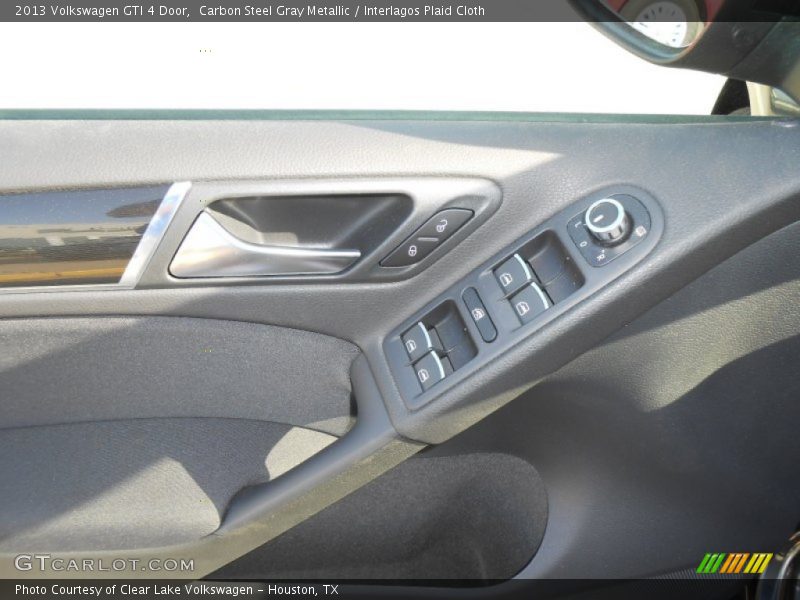 Carbon Steel Gray Metallic / Interlagos Plaid Cloth 2013 Volkswagen GTI 4 Door