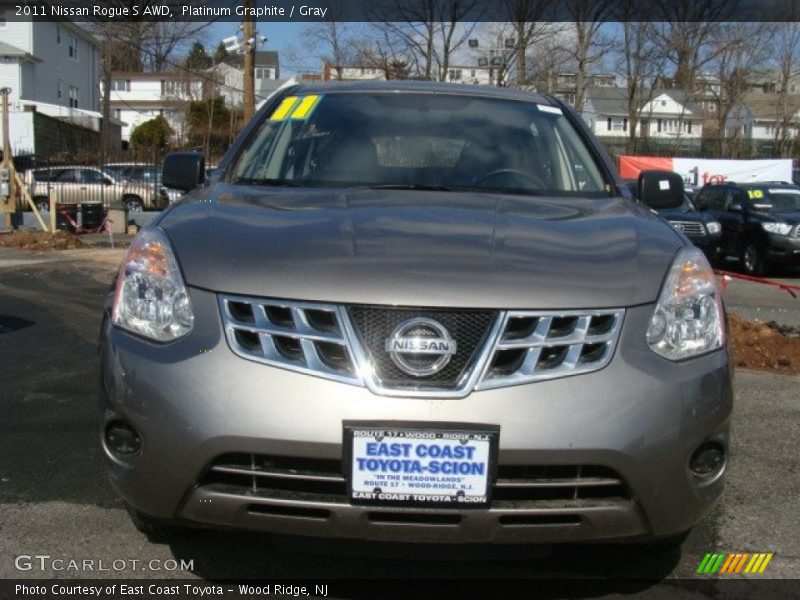 Platinum Graphite / Gray 2011 Nissan Rogue S AWD