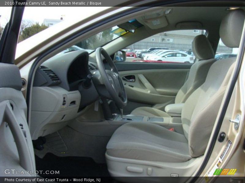 Sandy Beach Metallic / Bisque 2010 Toyota Camry LE