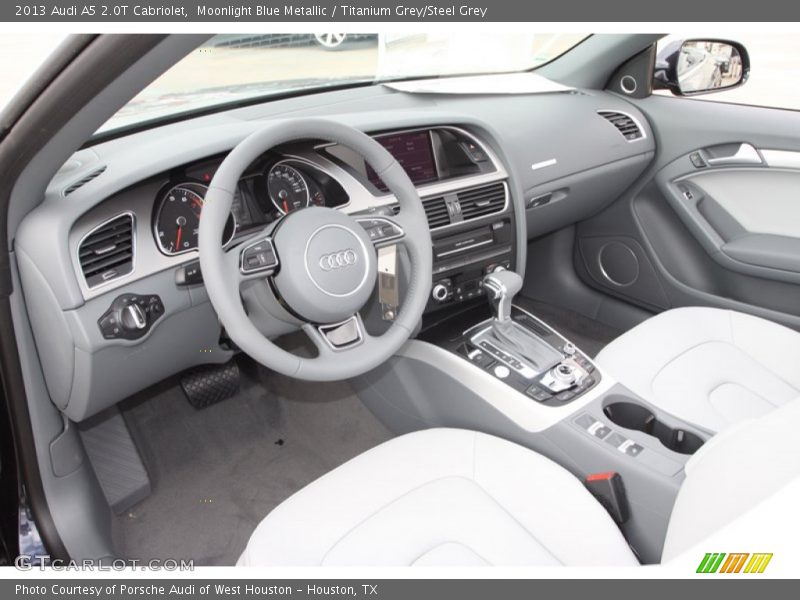 Titanium Grey/Steel Grey Interior - 2013 A5 2.0T Cabriolet 
