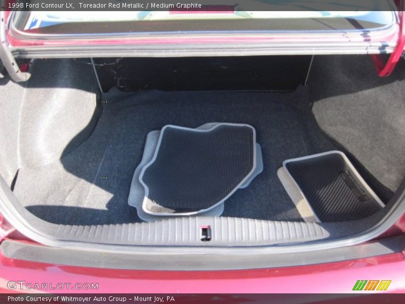 Toreador Red Metallic / Medium Graphite 1998 Ford Contour LX