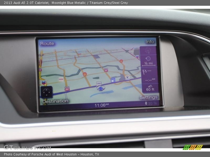 Navigation of 2013 A5 2.0T Cabriolet