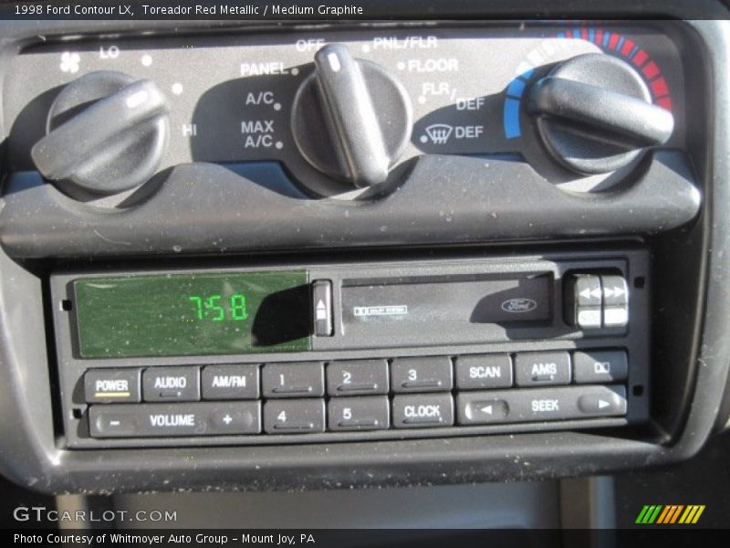 Controls of 1998 Contour LX