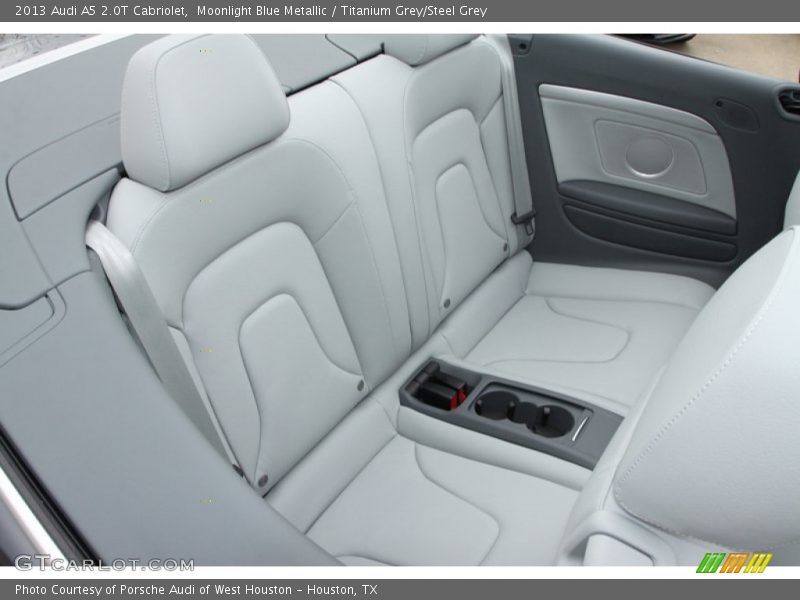 Rear Seat of 2013 A5 2.0T Cabriolet
