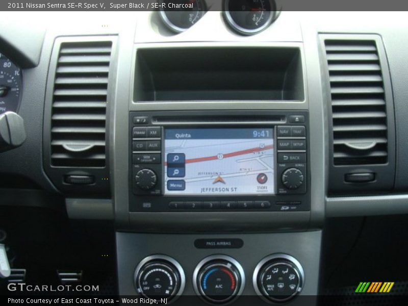 Super Black / SE-R Charcoal 2011 Nissan Sentra SE-R Spec V