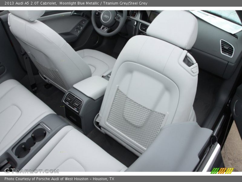  2013 A5 2.0T Cabriolet Titanium Grey/Steel Grey Interior